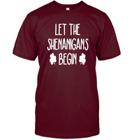 Let The Shenanigans Begin St Patrick's Day Shirt Unisex Short Sleeve Classic Tee