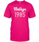 1985 Retro Vintage Birth Year Blast Unisex Short Sleeve Classic Tee
