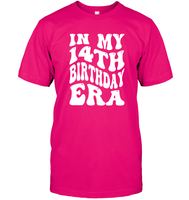 In My 14th Birthday Era Birthday Shirt Unisex Short Sleeve Classic Tee