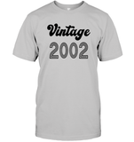 2002 Retro Vintage Birth Year Blast Unisex Short Sleeve Classic Tee