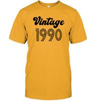 1990 Retro Vintage Birth Year Blast Unisex Short Sleeve Classic Tee