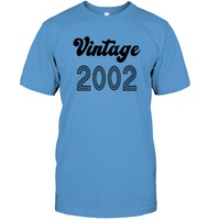 2002 Retro Vintage Birth Year Blast Unisex Short Sleeve Classic Tee