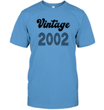 2002 Retro Vintage Birth Year Blast Unisex Short Sleeve Classic Tee