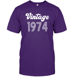 1974 Retro Vintage Birth Year Blast Unisex Short Sleeve Classic Tee