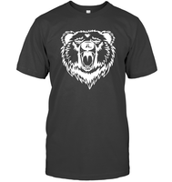 Angry Bear Shirt Unisex Short Sleeve Classic Tee