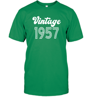 1957 Retro Vintage Birth Year Blast Unisex Short Sleeve Classic Tee