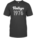 1976 Retro Vintage Birth Year Blast Unisex Short Sleeve Classic Tee