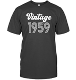 1959 Retro Vintage Birth Year Blast Unisex Short Sleeve Classic Tee