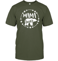 Mama Bear Family Shirt Unisex Short Sleeve Classic Tee
