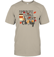 Pumpkin Spice, Leggings, & Hoodies. Oh Y'all – Fall Vibes Tee T Shirt, Long Sleeve, Hoodie, And Sweatshirt