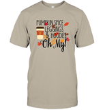 Pumpkin Spice, Leggings, & Hoodies. Oh Y'all – Fall Vibes Tee T Shirt, Long Sleeve, Hoodie, And Sweatshirt