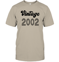 2002 Retro Vintage Birth Year Blast Unisex Short Sleeve Classic Tee