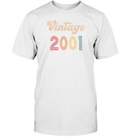 2001 Retro Vintage Birth Year Blast Unisex Shirt, Long Sleeve, Hoodie, Sweatshirt