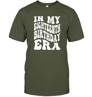 In My Eighteenth Birthday Era Birthday Shirt Unisex Short Sleeve Classic Tee