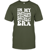 In My Eighteenth Birthday Era Birthday Shirt Unisex Short Sleeve Classic Tee
