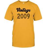 2009 Retro Vintage Birth Year Blast Unisex Short Sleeve Classic Tee