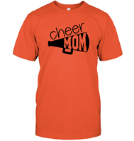 Cheer Mom With Megaphone Unisex Short Sleeve Classic Tee