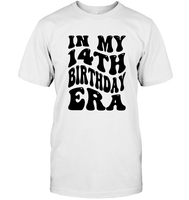 In My 14th Birthday Era Birthday Shirt Unisex Short Sleeve Classic Tee