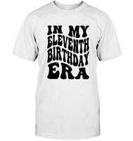 In My Eleventh Birthday Era Birthday Shirt Unisex Short Sleeve Classic Tee