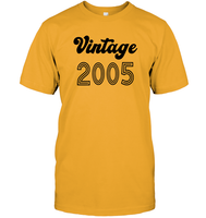2005 Retro Vintage Birth Year Blast Unisex Short Sleeve Classic Tee