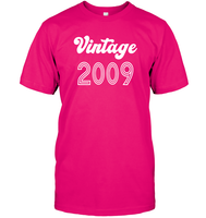 2009 Retro Vintage Birth Year Blast Unisex Short Sleeve Classic Tee