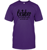 October Birthday Month Unisex Short Sleeve Classic Tee