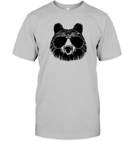 Cool Grizzly Bear Shirt Unisex Short Sleeve Classic Tee
