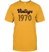1970 Retro Vintage Birth Year Blast Unisex Short Sleeve Classic Tee