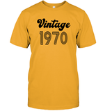 1970 Retro Vintage Birth Year Blast Unisex Short Sleeve Classic Tee