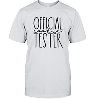 Official Cookie Tester Christmas Shirt Unisex Short Sleeve Classic Tee