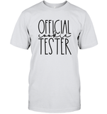 Official Cookie Tester Christmas Shirt Unisex Short Sleeve Classic Tee