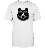 Cool Grizzly Bear Shirt Unisex Short Sleeve Classic Tee