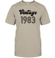 1983 Retro Vintage Birth Year Blast Unisex Short Sleeve Classic Tee
