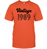 1989 Retro Vintage Birth Year Blast Unisex Short Sleeve Classic Tee