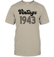 1943 Retro Vintage Birth Year Blast Unisex Short Sleeve Classic Tee