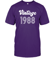 1988 Retro Vintage Birth Year Blast Unisex Short Sleeve Classic Tee