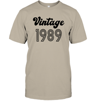 1989 Retro Vintage Birth Year Blast Unisex Short Sleeve Classic Tee