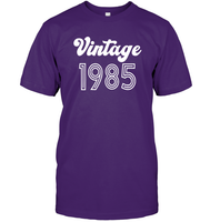 1985 Retro Vintage Birth Year Blast Unisex Short Sleeve Classic Tee