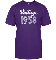 1958 Retro Vintage Birth Year Blast Unisex Short Sleeve Classic Tee