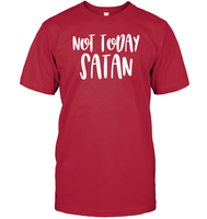 Not Today Satan Family Shirt Unisex Short Sleeve Classic Tee