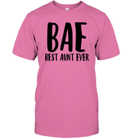 BAE Best Aunt Ever Family Shirt Unisex Short Sleeve Classic Tee