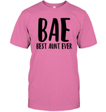 BAE Best Aunt Ever Family Shirt Unisex Short Sleeve Classic Tee