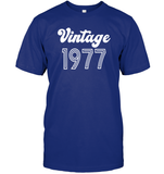 1977 Retro Vintage Birth Year Blast Unisex Short Sleeve Classic Tee