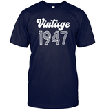 1947 Retro Vintage Birth Year Blast Unisex Short Sleeve Classic Tee