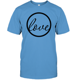 Love Valentine's Day Unisex Short Sleeve Classic Tee
