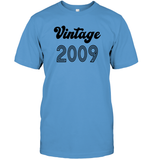 2009 Retro Vintage Birth Year Blast Unisex Short Sleeve Classic Tee