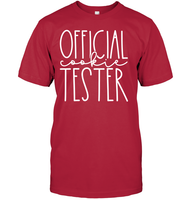 Official Cookie Tester Christmas Shirt Unisex Short Sleeve Classic Tee