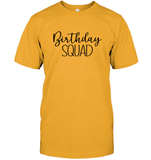 Birthday Squad Unisex Short Sleeve Classic Tee
