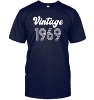 1969 Retro Vintage Birth Year Blast Unisex Short Sleeve Classic Tee