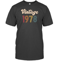 1978 Retro Vintage Birth Year Blast Unisex Shirt, Long Sleeve, Hoodie, Sweatshirt
